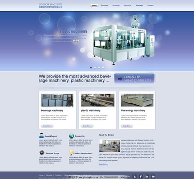 融合歐美設(shè)計(jì)美學(xué)的機(jī)械類網(wǎng)站 數(shù)據(jù)信息咨詢的視覺化呈現(xiàn)